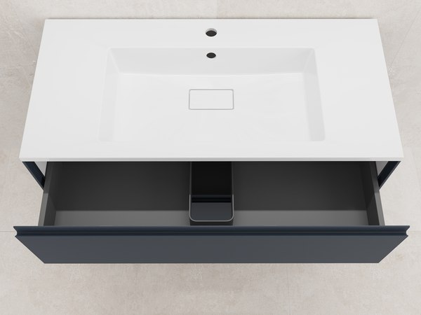 Купить Тумба с умывальником Symbolite Лима 100 Line Plus 2 ящика + Line 100x48 в Могилеве