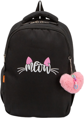 Школьный рюкзак Miqini 306-7518-BLK