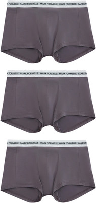 Комплект мужских трусов Mark Formelle 411224-3 (р.90-100, олово/олово/олово) - 