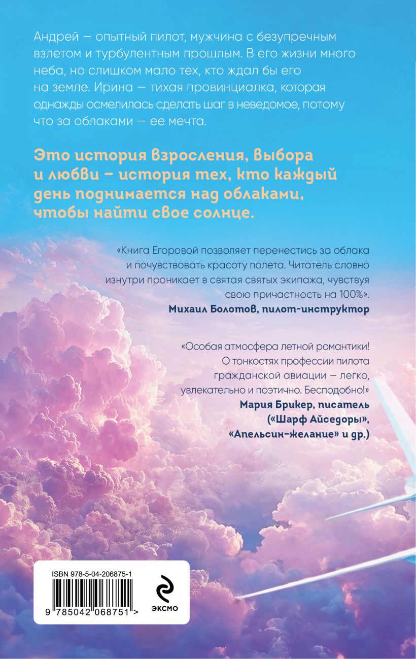 Художественная книга Эксмо Солнце над облаками, твердая обложка (Егорова Алина) — фото 6