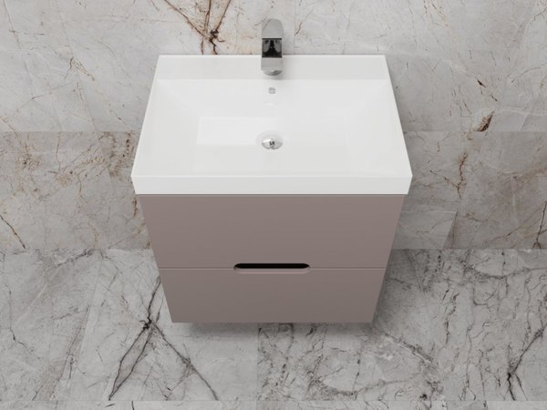 Купить Тумба с умывальником Symbolite Матис 60 Classic 2 ящика + Andrea Classic 60x45x15.4 в Витебске