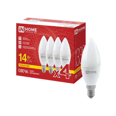 

Лампа, LED-СВЕЧА-VC 4PACK / 4690612063119