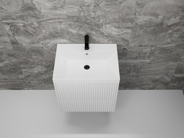 Купить Тумба с умывальником Symbolite Стокгольм 60 Classic Push 2 ящика + Andrea Classic 60x45x15.4 в Борисове