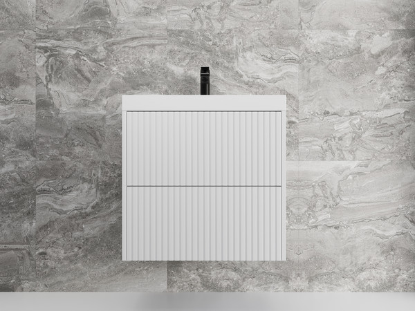 Купить Тумба с умывальником Symbolite Стокгольм 60 Classic Push 2 ящика + Andrea Classic 60x45x15.4 в Борисове