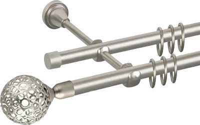 

Карниз для штор, Grace D19Г/19Г + наконечники Метеор