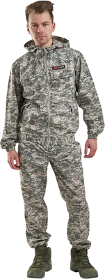 Костюм для охоты и рыбалки Taygerr Штурм Тиси/Серый Пиксель Лето (р.48-50/182-188) - 