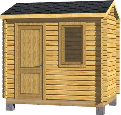 Хозблок деревянный Вирабуд 3x2.3 - 