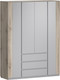 Шкаф Речицадрев Хельга / Р393.01 (дуб солерно 708/пепел 622) - 