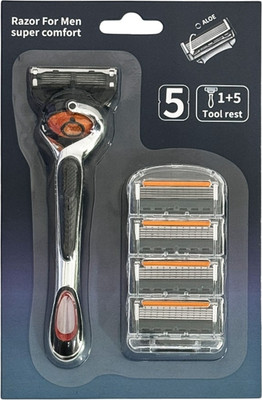 Бритвенный станок Glamify 5 касет -