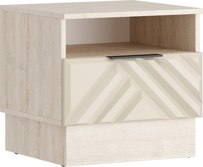 Прикроватная тумба Речицадрев Эстель / Р395.05 (дуб 342/бежевый) -