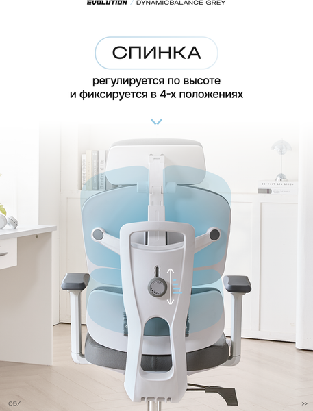 Купить Кресло офисное Evolution DynamicBalance в Гродно