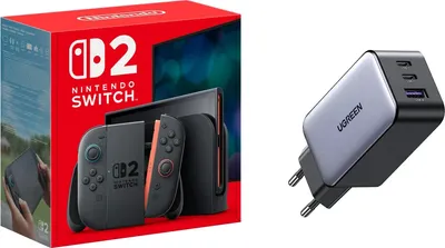 

Игровая приставка, Switch 2 + Ugreen CD244 / BEE-S-KB6LA_CD244