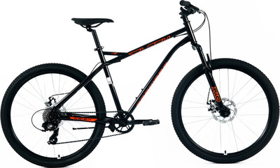 Велосипед Forward Flash CX 26 2025 (19, черный/оранжевый, разобранный, в коробке) -