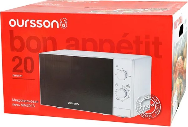 Купить Микроволновая печь Oursson MM2013B/WH в Молодечно