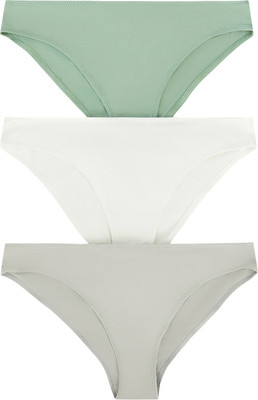 Комплект женских трусов Mark Formelle 412575-3 (р.102, зеленый минерал) - 