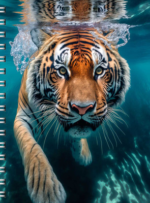 Тетрадь Listoff Тигр / ТС4805175 (80л) -