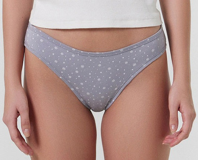 Трусы женские Mark Formelle 412457 (р.98, снежинки на сером) - 