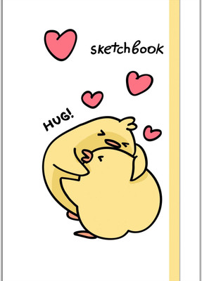 Скетчбук Listoff Обнимашки / СК5805534 (80л) -