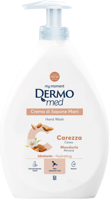 Мыло жидкое Dermomed Caress с миндалем (600мл) -