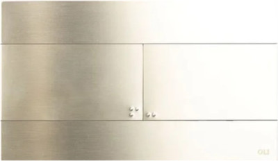 Кнопка для инсталляции Oli Slim Inox 888561 (белое золото) -