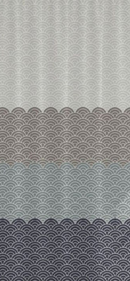 Шторка-занавеска для ванны Perfecto Linea Harmony / 36-118118 (волны) - 