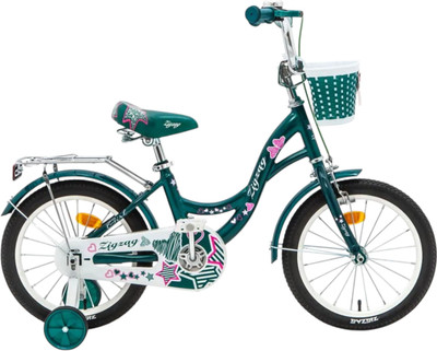 Детский велосипед ZigZag Girl / ZG-1636 (зеленый, разобранный, в коробке) -