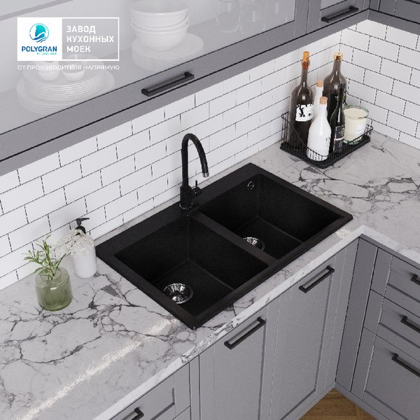 Купить Мойка кухонная Polygran Brig 790 в Минске