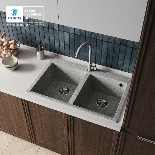 Купить Мойка кухонная Polygran Brig 790 в Борисове