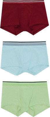 Комплект мужских трусов Mark Formelle 411215-3 (р.82-92, зеленая дымка/голубой/вино) - 