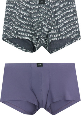 Комплект мужских трусов Mark Formelle 411216-2 (р.102-112, пыльно-фиолетовый/текст на графите) -