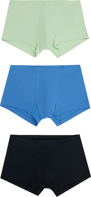 Комплект мужских трусов Mark Formelle 411216-3 (р.86-96, зеленая дымка/синий океан/черный) -