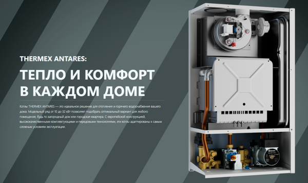 Купить Газовый котел Thermex Antares F24 в Могилеве