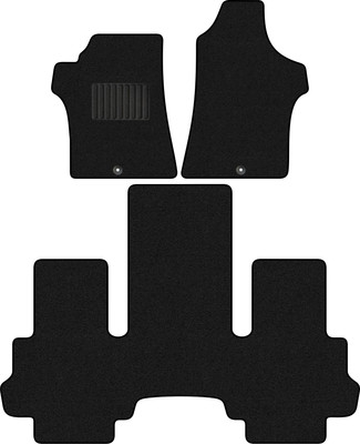 Комплект ковриков для авто Alicosta 2299_1_PR-6 для Hyundai Starex II минивэн/TQ 2018-н.в. (ворс, черный) - 