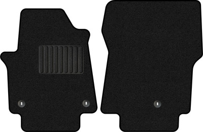 Комплект ковриков для авто Alicosta 2301_1_PR-6 для Hyundai Staria грузовой фургон 2021-н.в. (ворс, черный) - 