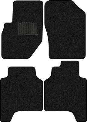 Комплект ковриков для авто Alicosta 0510_1_PR-6 для Hyundai Tarracan SUV/HP 2001-2007 (ворс, черный) - 