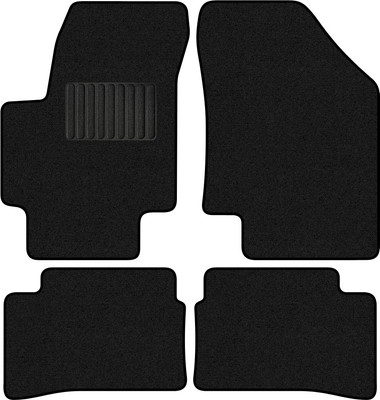 Комплект ковриков для авто Alicosta 2305_1_PR-6 для Hyundai Verna седан/MC 2006-2009 (ворс, черный) - 