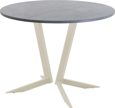Обеденный стол AMC Elite Е19(900) D1 (бежевый/бетон чикаго светло-серый) -