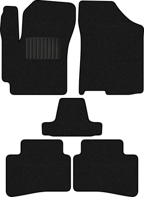 Комплект ковриков для авто Alicosta 2317_1_PR-6 для Kia KX3 II SUV/SP2C 2019-н.в. (ворс, черный) - 