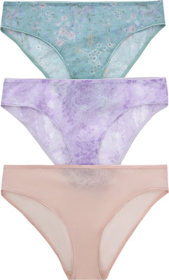 Комплект женских трусов Mark Formelle 412451-3 (р.90, лавандовые веточки) - 
