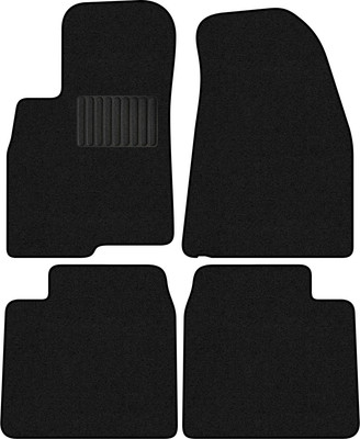 Комплект ковриков для авто Alicosta 2320_1_PR-6 для Kia Opirus седан/GH 2003-2011 (ворс, черный) - 