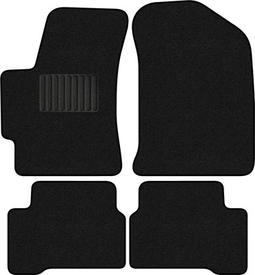 Комплект ковриков для авто Alicosta 0587_1_PR-6 для Kia Rio II хэтчбек 5дв/седан/JB 2005-2011 (ворс, черный) - 