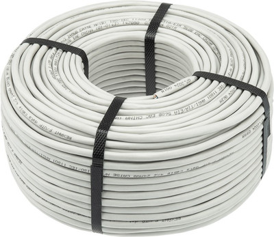 Кабель Rexant F/UTP CAT 5e PVC 4PR 24AWG / 01-0143-100 (100м, серый) -