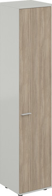 Шкаф Norden Правый 60x60x195.5 / SG.823.SH.OD.R (серый бархат/дуб темный) - 