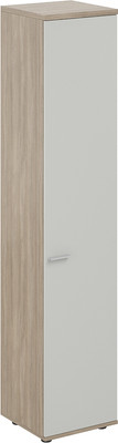Шкаф Norden Правый 60x60x195.5 / SG.823.OD.SH.R (дуб темный/серый бархат) - 
