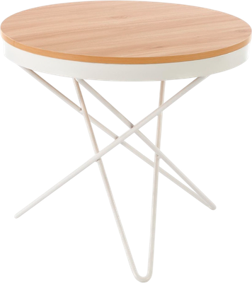 Журнальный столик Halmar Leila (натуральный/белый) - 