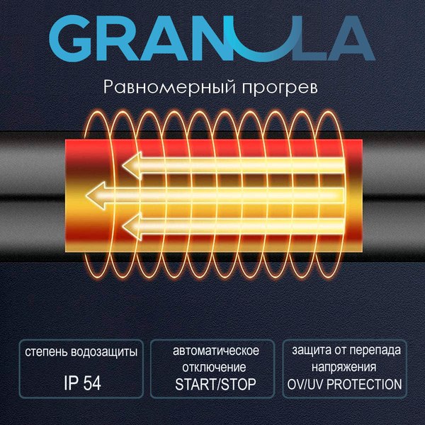 Купить Полотенцесушитель электрический GRANULA Квадро Вертикаль 15х150 в Слуцке