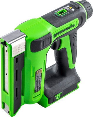 Аккумуляторный степлер Greenworks G24CS10 24V / 3400107CUA (с АКБ 2Ач и ЗУ) -