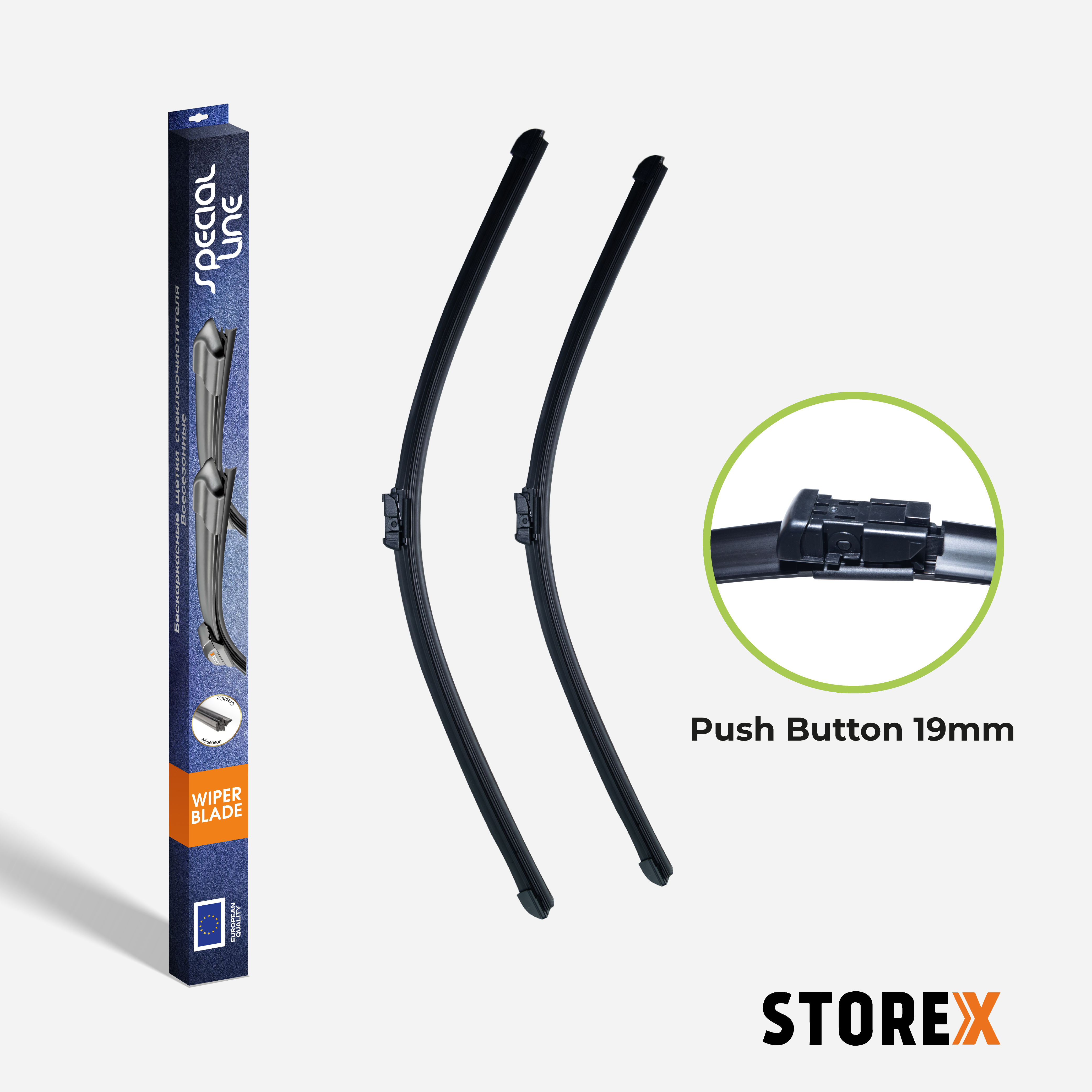 Щетки стеклоочистителя Storex Special Wiper Blade SW PB-7060 / 8624074 SW — фото 2