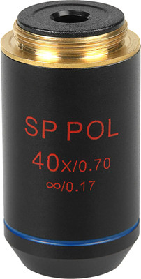 

Объектив для микроскопа, SP POL 40x/0.70 беск/0.17 DIN / 32927