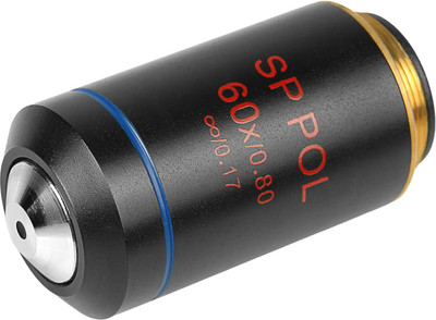 

Объектив для микроскопа, SP POL 60x/0.80 беск/0.17 DIN / 32928